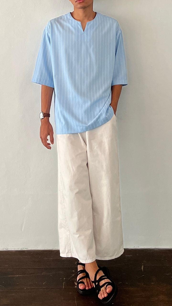 JUNA in baby blue striped